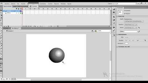 Mover un objeto al ritmo del mouse con adobe flash