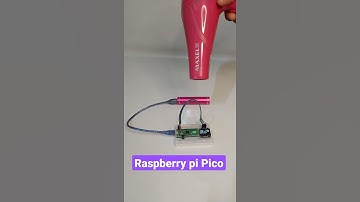 Pico onboard Temperature sensor Test 🌡️🔥 | #Shorts