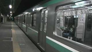 常磐線 勝田駅出発 E501(京急と同じSIEMENS VVVF ドレミファインバータ)