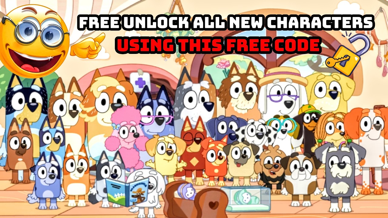 Bluey Imageid Code Free Unlock All New Characters Using This Free Code In Bluey Lets Play ...