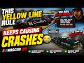 This Yellow Line Rule Is Causing Crashes in My Races ?? | NASCAR 25