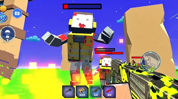 Fire Craft 3D Pixel World Shooter FPS Part 3 - Campaign Android Gameplay Walkthrough