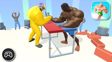 Muscle Rush - Gameplay Walkthrough Part 15 - Basic Levels 90-94 (iOS, Android) iPad Gameplay