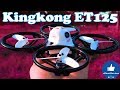 ✔ R.I.P. Review KINGKONG/LDARC ET125 125mm Micro FPV Racing Drone! Banggood!