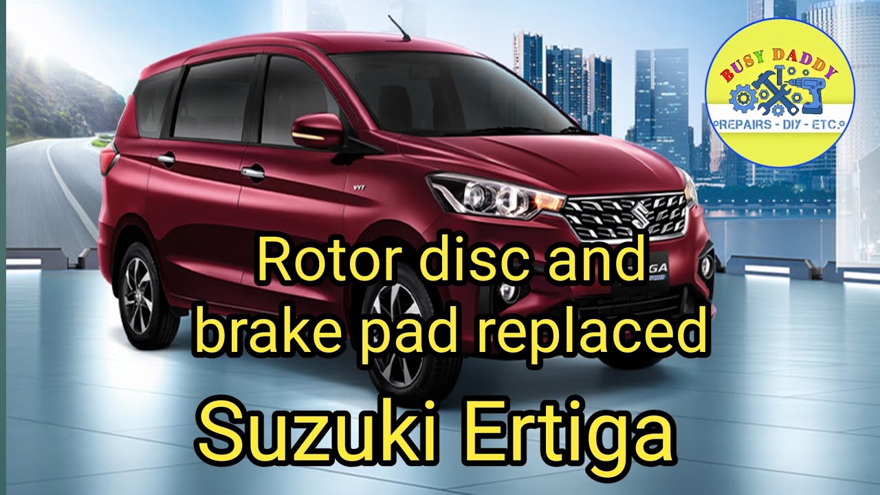 Change Rotor disc at change brake pad Suzuki Ertiga #suzukiertiga #rotordisc #brakepad