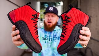 HOW GOOD ARE THE JORDAN 12 REVERSE FLU GAME SNEAKERS?! (Early In Hand Review)