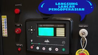 pengoperasian panel kontrol genset DSE 7320 MKII//deep sea electronics dan fungsi' tombol menu