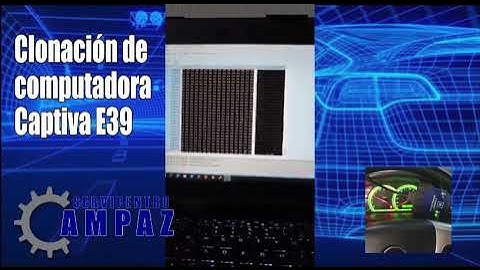 Clonación de Computadora Captiva E39