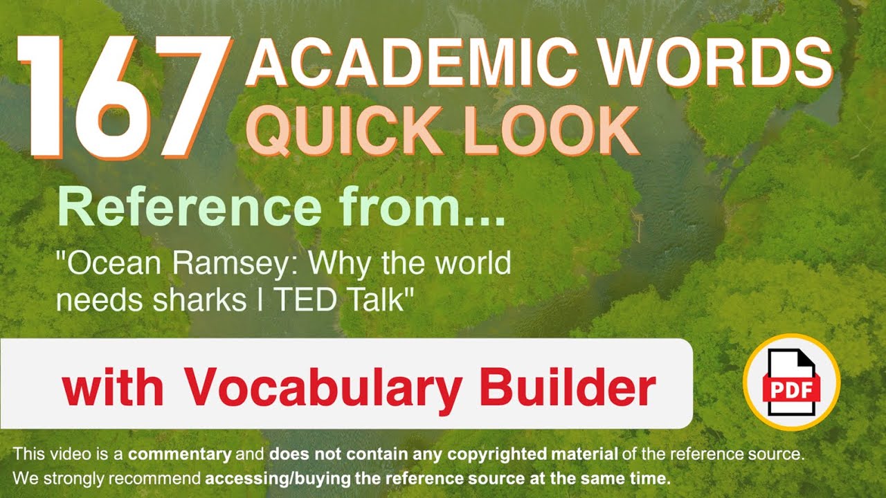 167 Academic Words Quick Look Ref from 