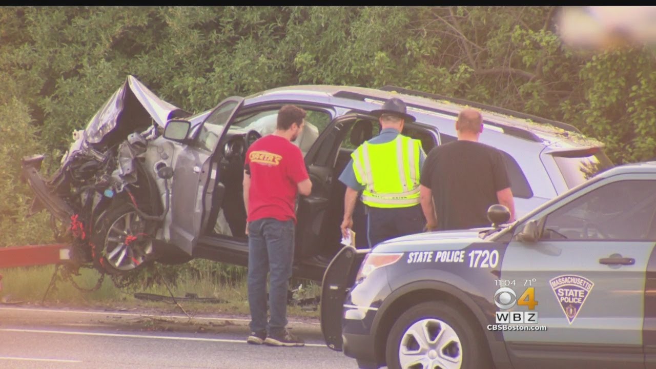Police Pursuit Ends With A Crash On I-95, Man Arrested - YouTube