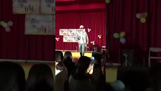 1070609周羿昕在新生醫護專校107畢業演唱：阿飛與小蝴蝶