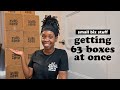 What its like to receive a lot of inventory day in the life of a small business owner