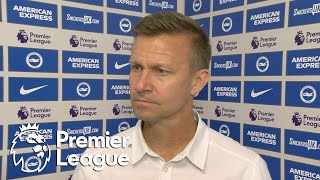 Jesse Marsch sees positives in Leeds United's defeat to Brighton | Premier League | NBC Sports