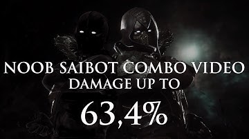 Mortal Kombat 11 - Noob Saibot Combo Video | Damage up to 63,4% | Tournament Variations