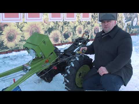 Універсальний безмоторний комплект РМ-3 до дизельного мотоблока водяного охолодження Зубр "ZUBR".