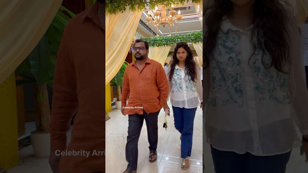 కూతురుతో పెళ్లికి వచ్చిన సీరియల్ యాక్టర్ ప్రభాకర్ Serail Actor Prabhakar with daughter at marriage