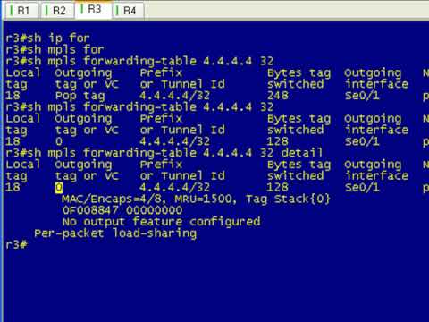 MPLS Basics Disabling PHP Part 2