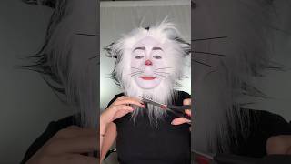 let’s turn into the Cat in the Hat😅 #makeupshorts #halloweenmakeup #sfxmakeup #makeuptutorial