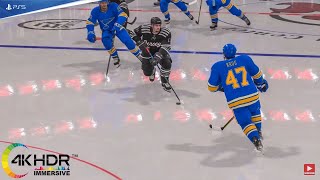New Jersey Devils vs St Louis Blues 4K! Full Game Highlights! NHL 22 PS5 Gameplay