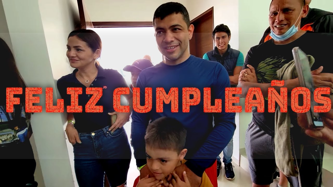 Tremenda sorpresa le dieron a Camaron por su cumpleaños