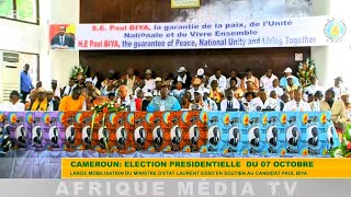 POMLA TCHIROMA  RDPC /28/09/2025 SONG PRÉSIDENT PAUL BIYA GRANDEUR ESPÈRENCE OFFICIEL 
