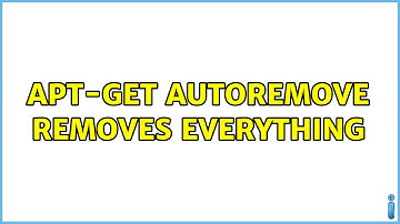 Ubuntu: apt-get autoremove removes everything (2 Solutions!!)