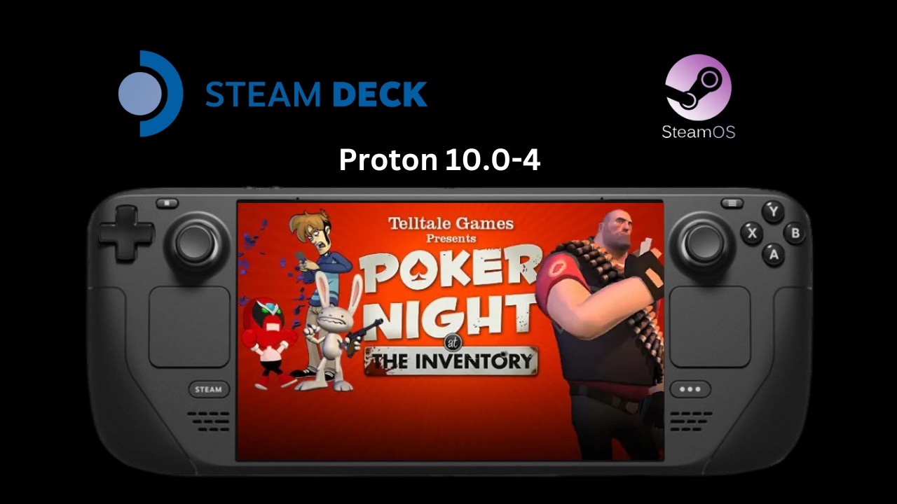 Poker Night at the Inventory (2010 Version) - Steam Deck Gameplay