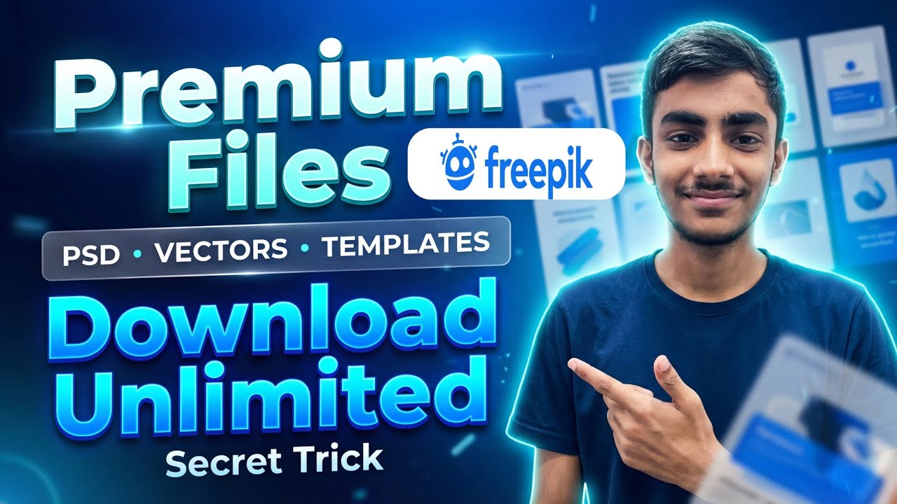 Freepik Premium Files Download Unlimited 🤫 (New Method 2026)
