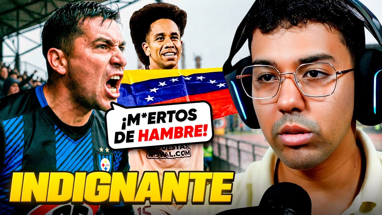 VENEZOLANOS SUFREN ACTOS XENOFOBOS EN CHILE POR ELIMINACIÓN DE COPA LIBERTADORES. CASO MUY GRAVE.