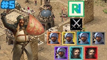 Stronghold Crusader Definitive Edition | The Trail of the Falcon #5 | Safe on the Cliffs