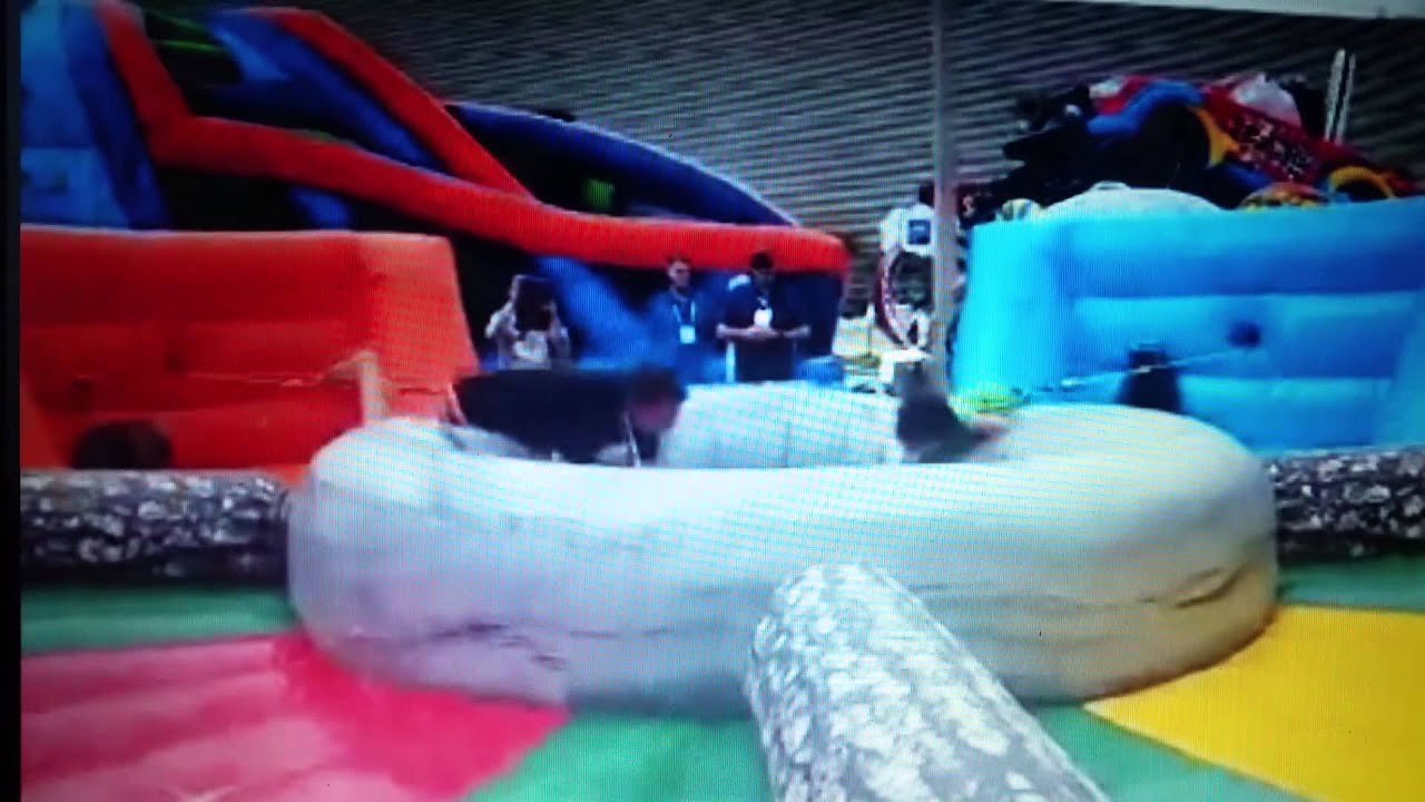 Giant Hungry Hippo Inflatable Game Rental Chicago YouTube