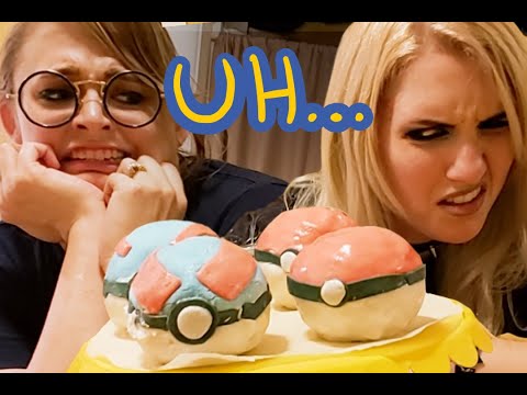 We Made Pokéball Cupcakes