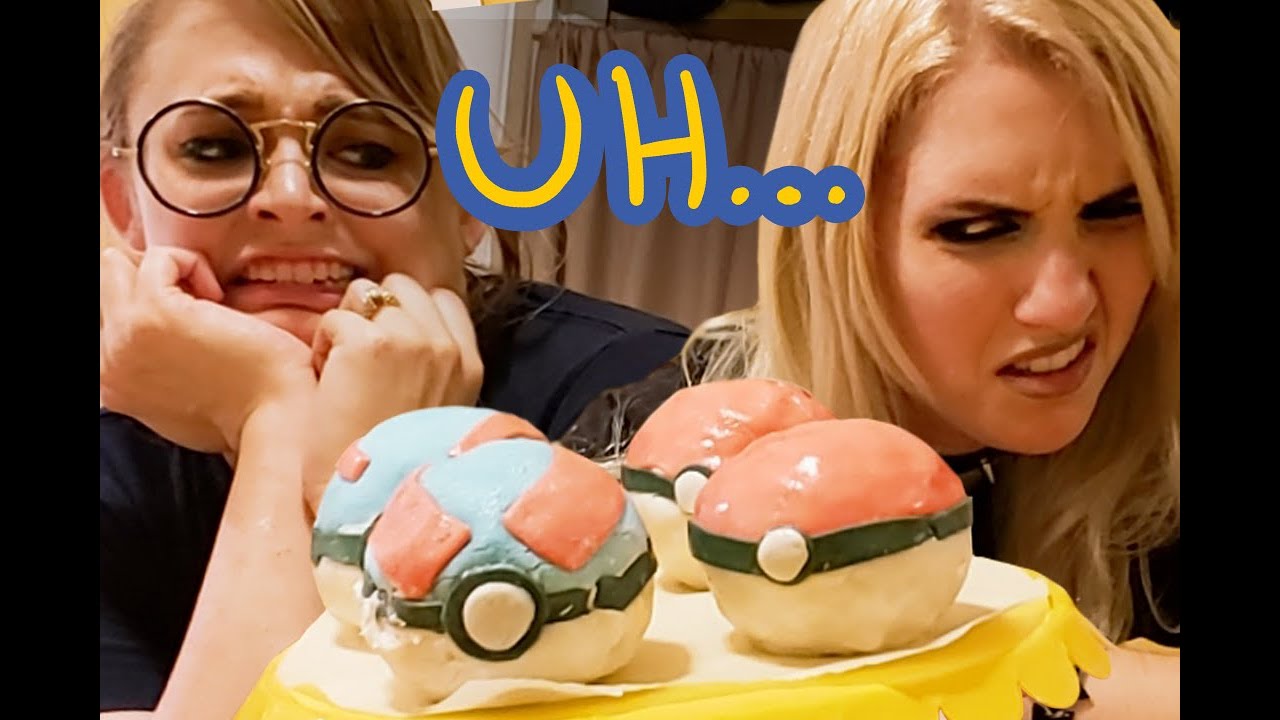 We Made Pokéball Cupcakes
