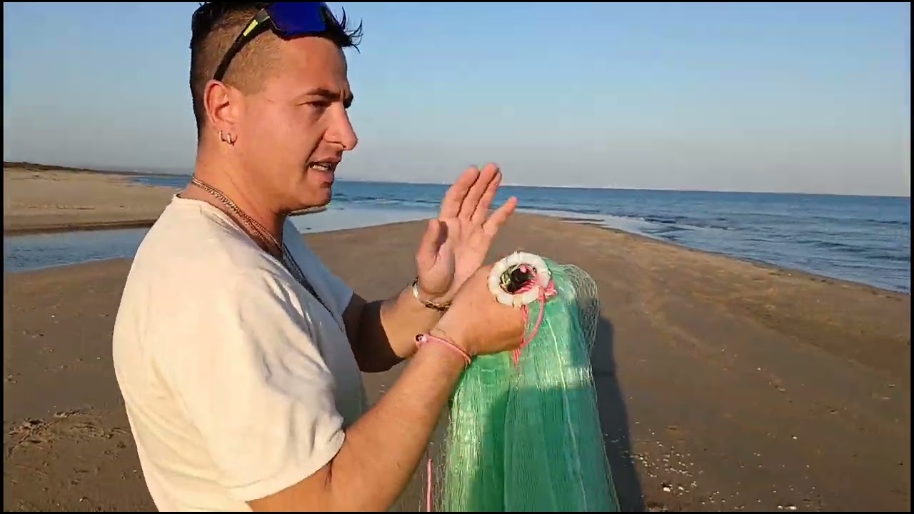 tutorial, Come si usa il Rezzaglio.... Preparazione e lancio di un Rezzaglio... Castellaneta marina