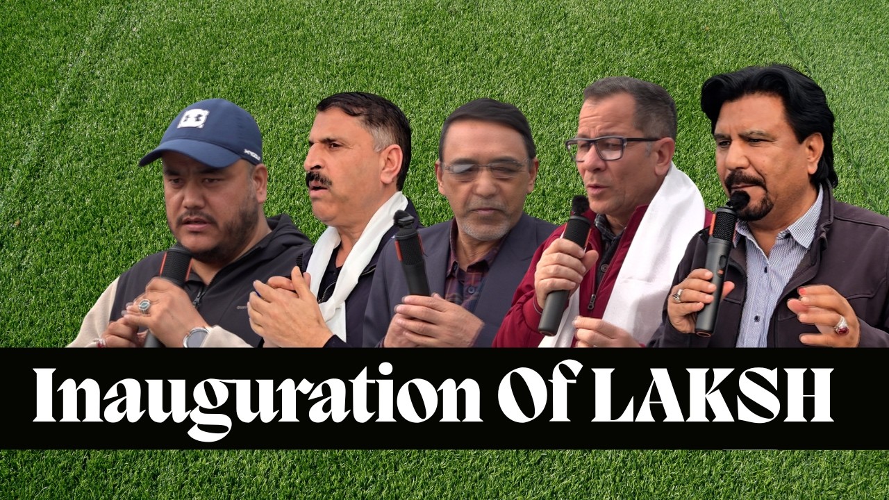 Former CEC Feroz Khan Inaugurated of Futsal and Box cricket at Kargil Colony Bathindi Jammu.