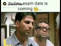 Funny exam featuring raju  akshay kumar and babu bhaiya 