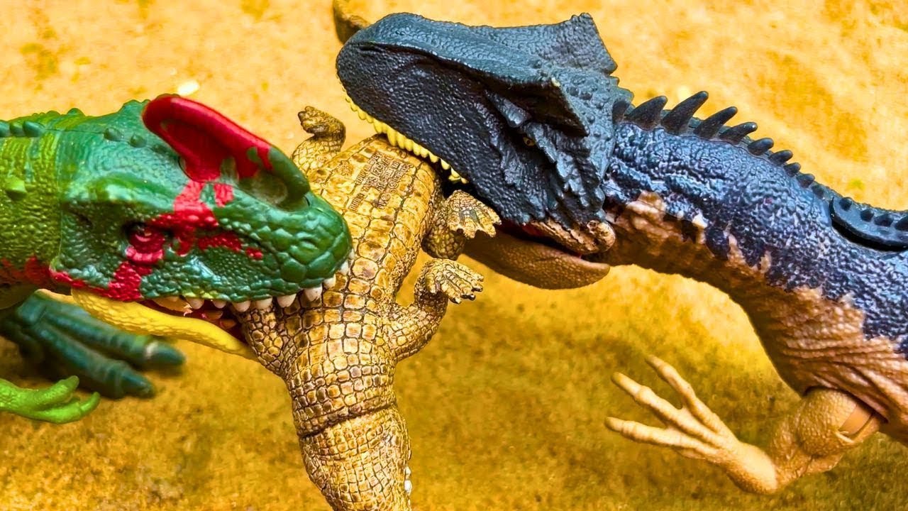 🦖 Sinotyrannus vs Allosaurus ⚔️ Dinosaur Battle at the Lake 🌊 | JW Fan-Made Movie 🎥