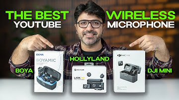 The BEST Wireless Mic for YouTube | DJI Mic Mini VS Hollyland Lark M2 vs Boyamic