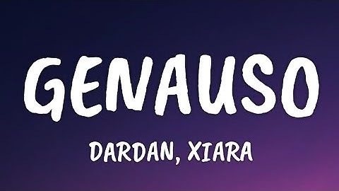 DARDAN feat. XIARA ~ GENAUSO (Lyrics)