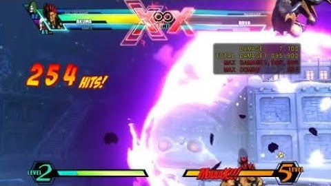 UMVC3: Akuma - Air Back Throw Double Messatsu-Gohado Ungyo Juggle Combo (No Ground Bounce)