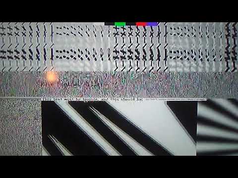 New TV Test Pattern?