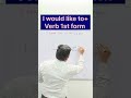 I Would Like To + Verb 😲 | Polite English Sentence | Spoken Tips 💯