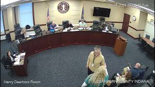 Dearborn County Indiana Board of Commissioners Meeting February 18, 2025