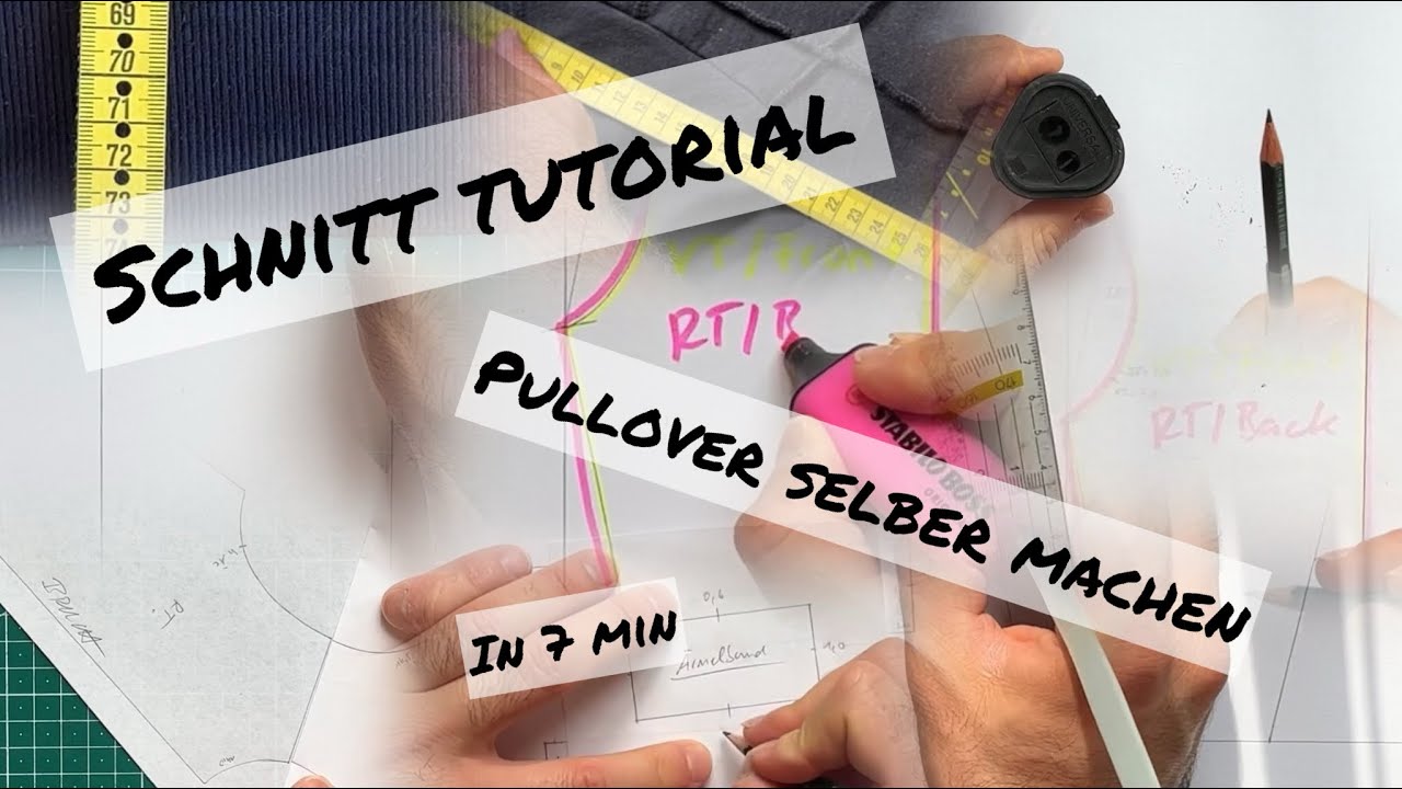 Pullover selber machen - Schnitt Tutorial