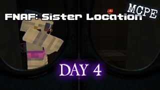Five Nights at Freddy's: Sister Location MCPE Horror | Day 4 screenshot 4