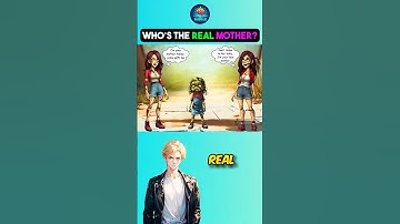 Who is the real mother?🤔 #riddlechallenge #riddleoftheday #logicpuzzles #logicriddles #hardriddles