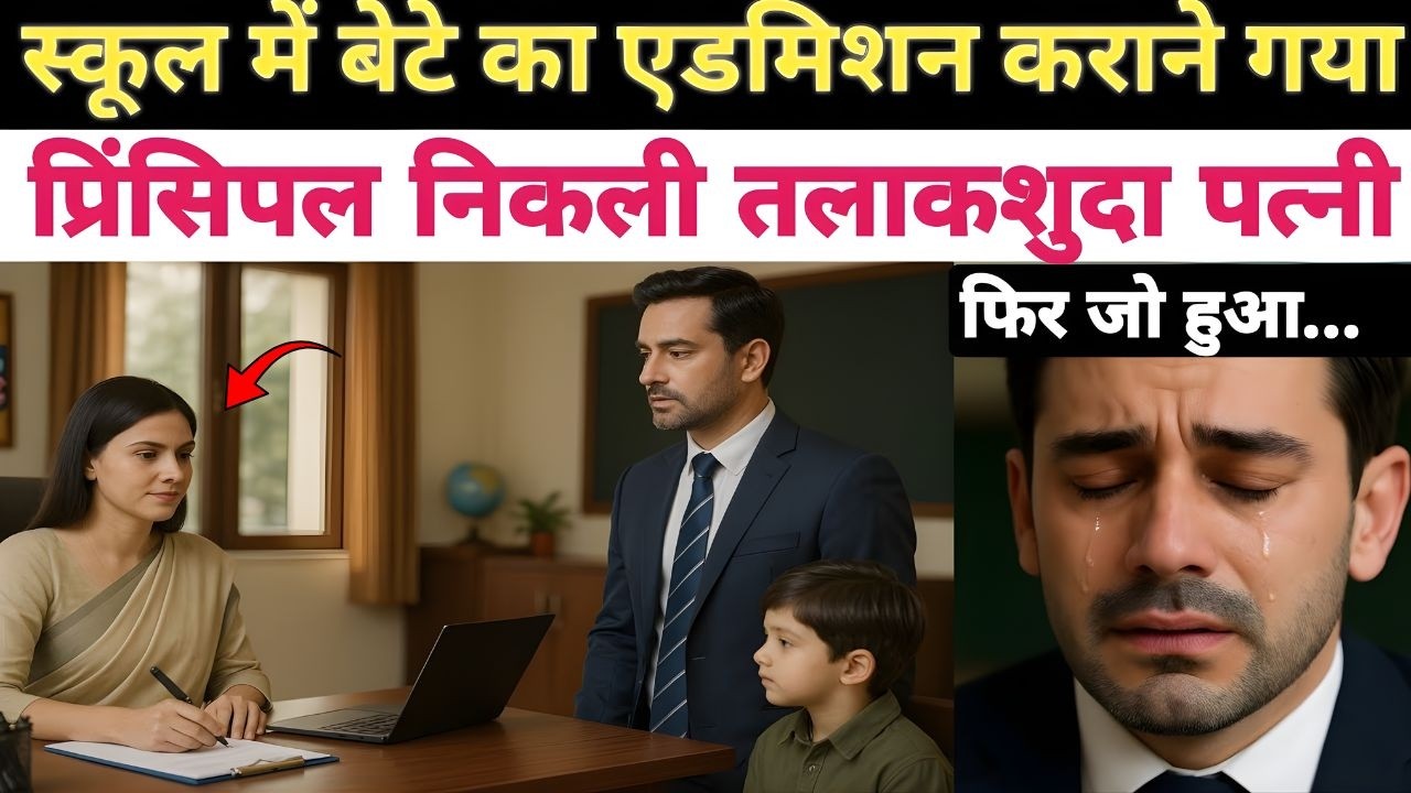 बेटे के एडमिशन के लिए स्कूल गया, प्रिंसिपल निकली तलाकशुदा पत्नी! आगे जो हुआ...
