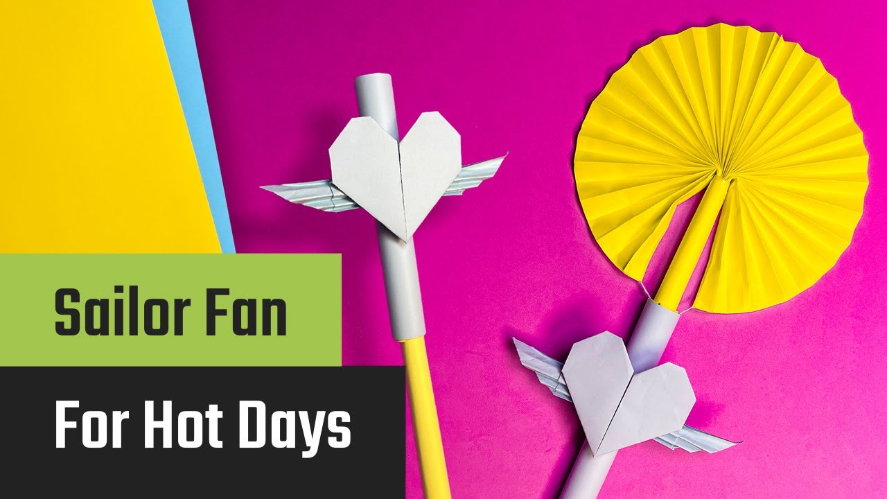 Make a Magical Sailor Moon Fan – DIY Anime Craft for Cosplay & Aesthetic Decor