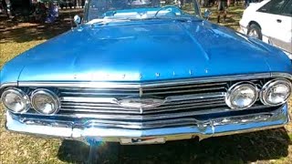 1960 Chevy Impala Convertible BluWht VeroB 0319226086