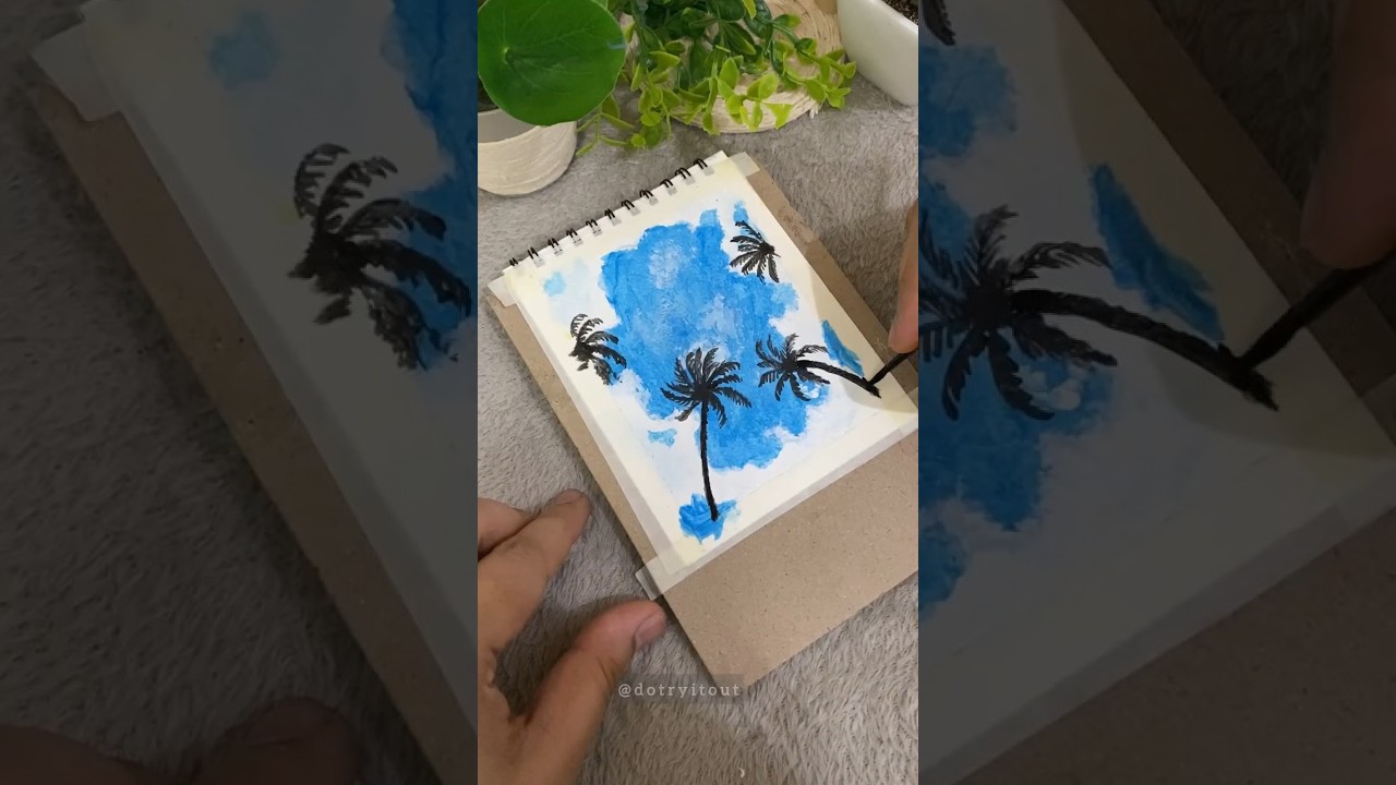 Easy sky drawing 
